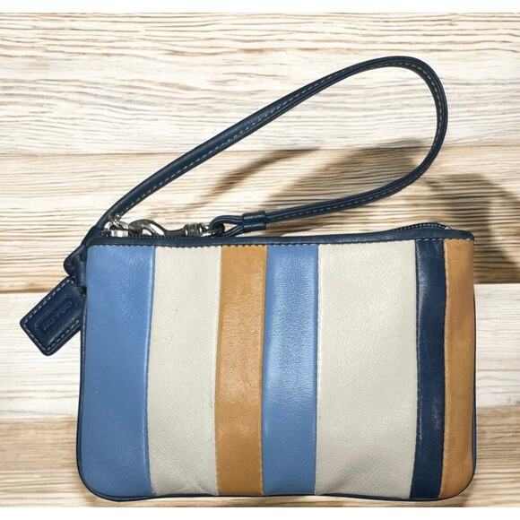 Vintage Coach 9847 Legacy West Leather Market Tote Bag & 6780 Skinny Wristlet - Picture 8 of 16